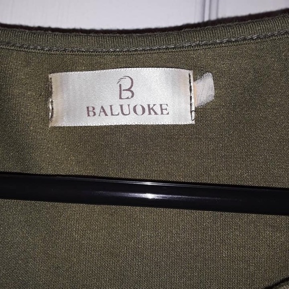 🛑Dark green maxi style longsleeve dress - Picture 3 of 4